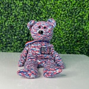 Rare Ty Beanie Babies "USA" Bear - Limited Edition Collectible 🌟